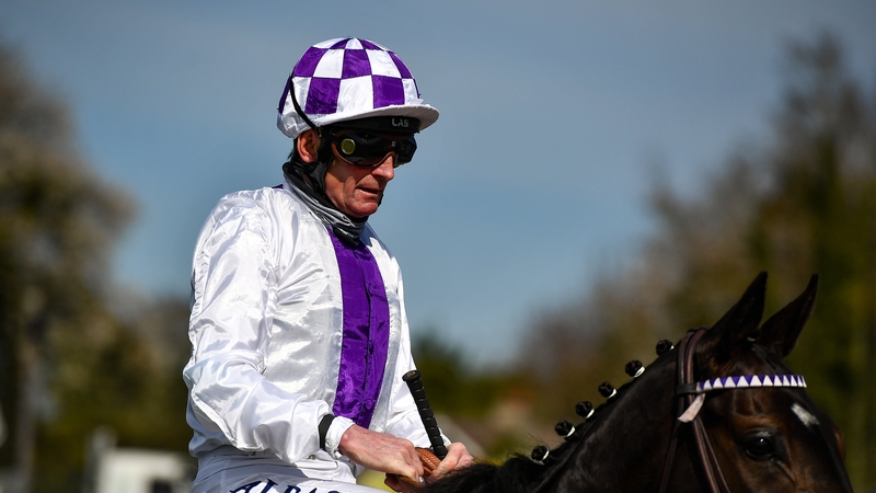 Kevin Manning fell early in the race at Galway