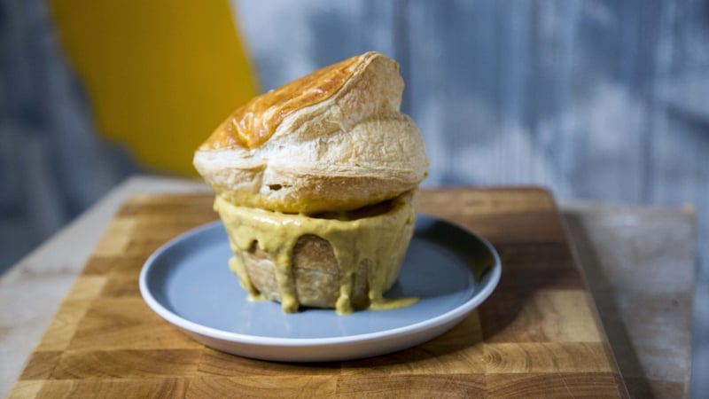 This savoury take on a pumpkin pie by Mags Roche is definitely one to try.