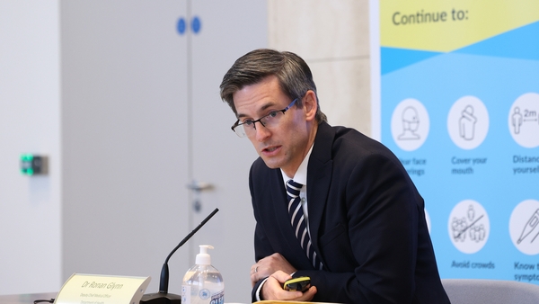Deputy Chief Medical Officer Dr Ronan Glynn (Pic: RollingNews.ie)