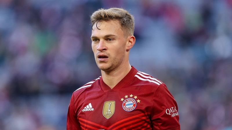 Bayern Munich midfielder Joshua Kimmich tested positive for coronavirus last month