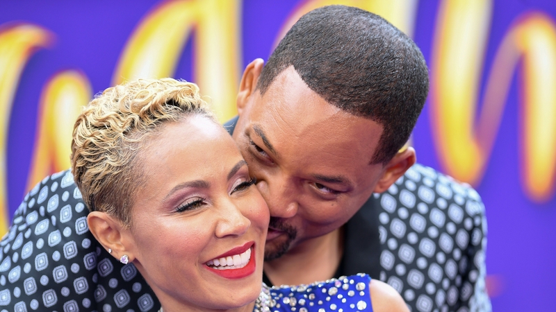 Jada Pinkett Smith and Will Smith (pictured in Hollywood in May 2019) - "We started in this at a very young age"