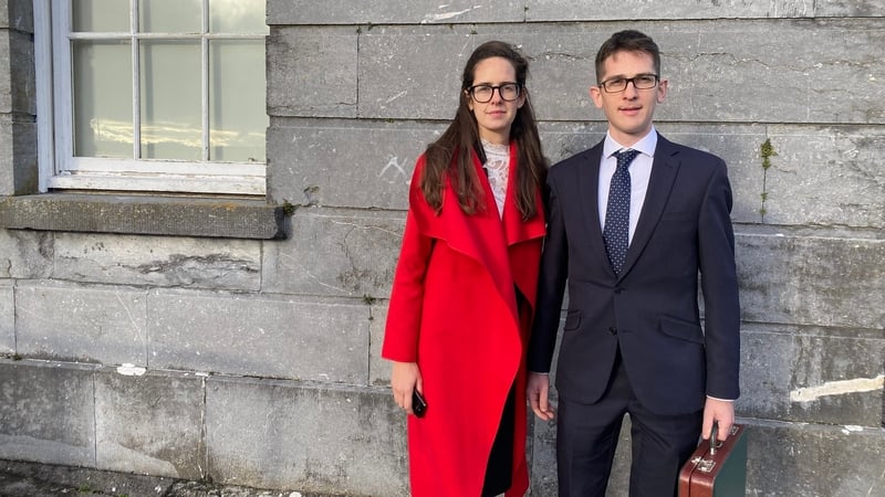 Ammi (left) and Isaac Burke, two of the four siblings in court today representing themselves
