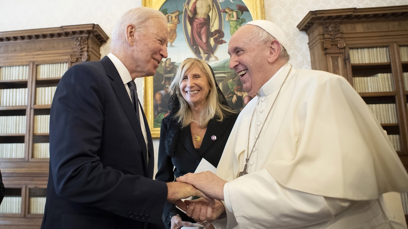 The White House said Joe Biden and Pope Francis share a range of concerns, from poverty to climate change and the coronavirus pandemic