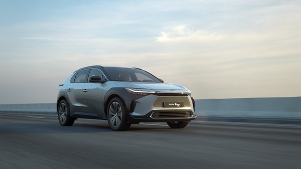 Toyota's first all-electric battery car, the zB4X