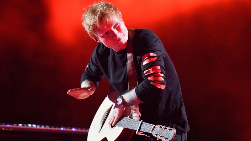 Ed Sheeran - The Heat Rich List 2021, compiled by Heat Magazine, said the singer increased his estimated worth over the past 12 months to €278 million (£236.5 million)