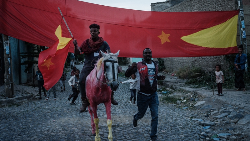 The capture of Dessie would be a strategic gain for the Tigrayan fighters against the central government forces who are trying to dislodge them from the Amhara region (File pic)