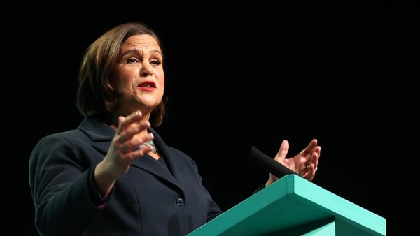 Mary Lou McDonald told delegates at the Sinn Féin Ard Fheis that it is time to start planning and preparing for Irish unity (Image: Rolling News)
