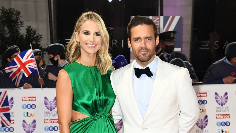 Vogue and Spencer on the red carpet at the Pride of Britain Awards on Saturday