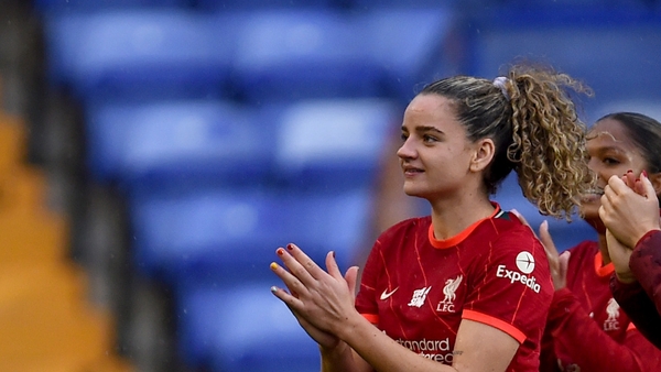 Leanne Kiernan after the win over Lewes
