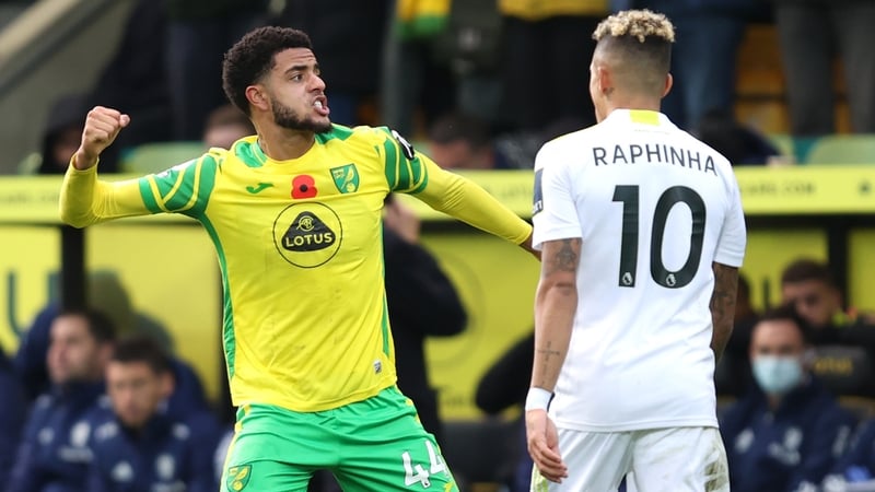 Andrew Omobamidele celebrates his goal