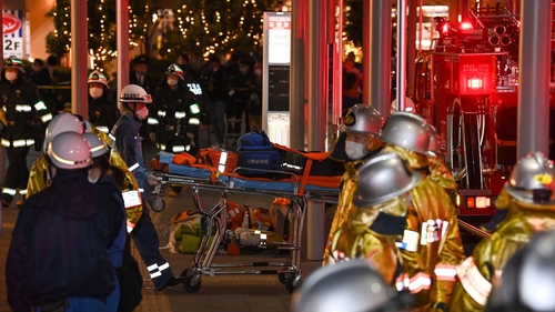 17 people were reported injured in the incident