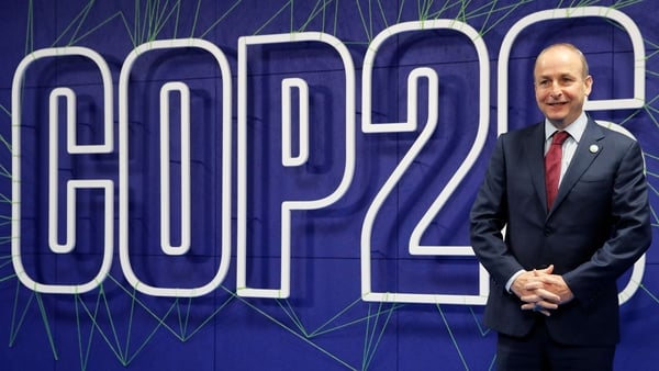 The Taoiseach told COP26 in Glasgow that Ireland was ready to play its part
