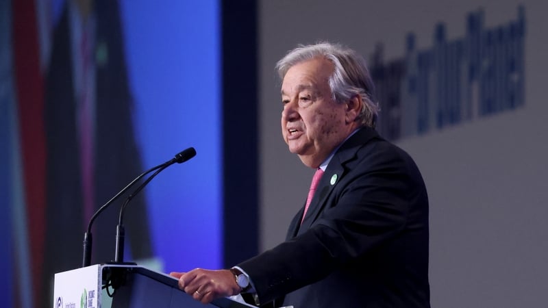 Antonio Guterres will attend the 2022 Beijing Winter Olympics
