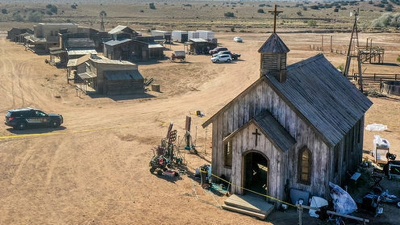 The Rust film set where Halyna Hutchins died