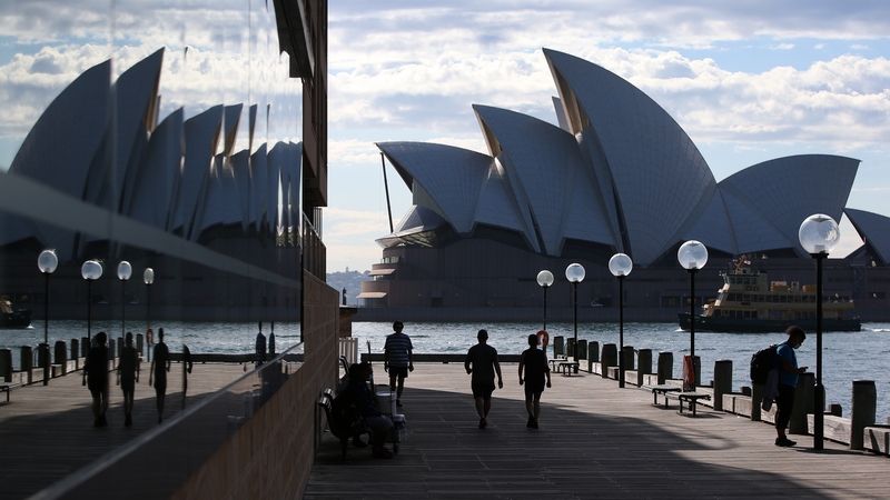 Australia's GDP rose 0.8% in the March quarter from the previous quarter