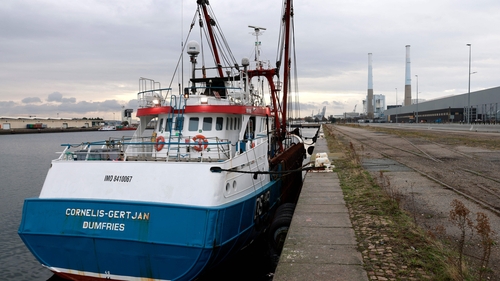 The Cornelis-Gert Jan was detained in French waters near Le Havre