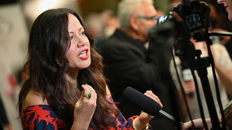 Shannon Lee (pictured at the Asian World Film Festival in Los Angeles on Monday) - Said such training could be a matter of life or death for those working in the film industry