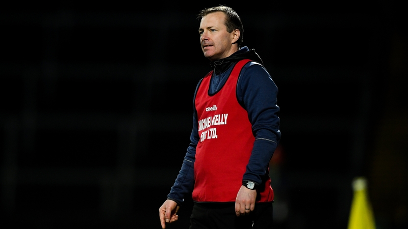 Kevin Lally during his time in charge of St Thomas'