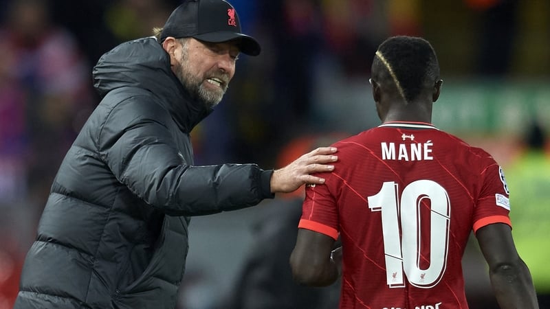 Jurgen Klopp said replacing Sadio Mane was 'the right thing to do'