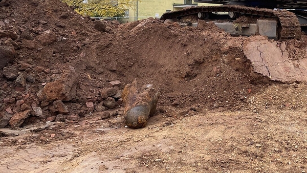 Evacuation after WW2 bomb discovered