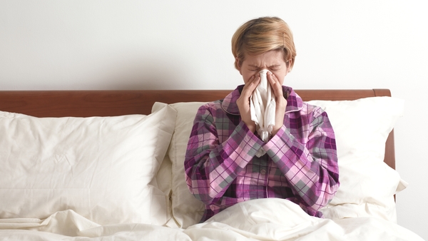 "Common cold symptoms last about seven days – but, in some, they can last up to three weeks" Photo: Getty Images