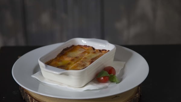 Massimiliano Bagaglin's cannelloni filled with ricotta & spinach.