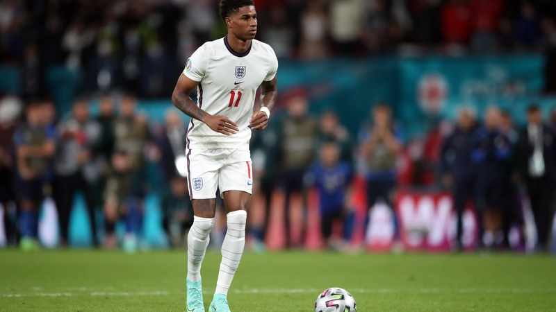 Rashford returns after a shoulder injury