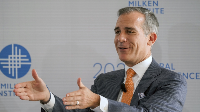 Mayor of Los Angeles Eric Garcetti