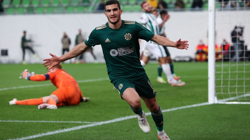 Liel Abada found the net for Celtic's third