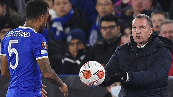 Brendan Rodgers' side sit third in Group C with two games remaining