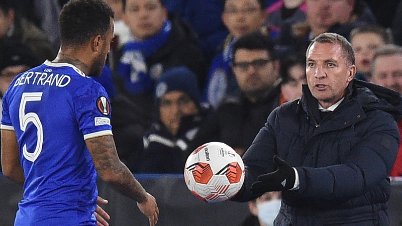 Brendan Rodgers' side sit third in Group C with two games remaining