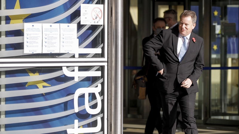 David Frost is in Brussels for the latest round of negotiations