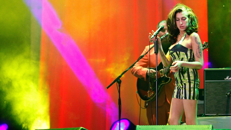 Winehouse wore the dress at her last stage performance, in Belgrade in 2011 Credit: Getty