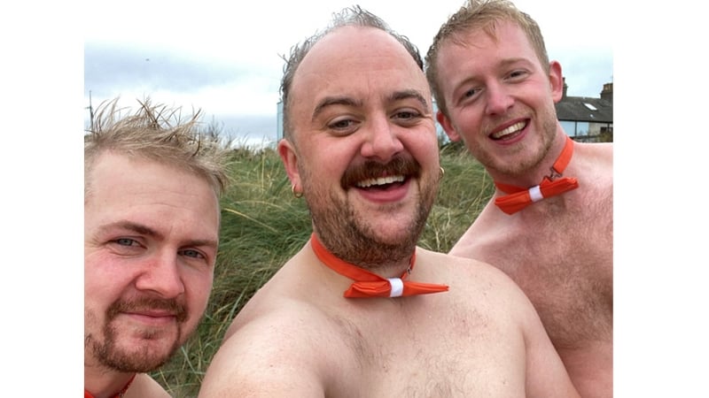 The Mater Foundation hold an annual 'Dickie Dip' to support Men's Cancer Care at the Mater Public Hospital.