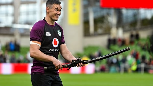 Johnny Sexton: 'It's a special day and that's a special memento'