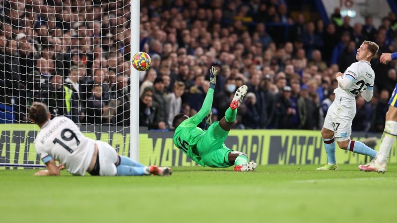 Matej Vydra of Burnley scores