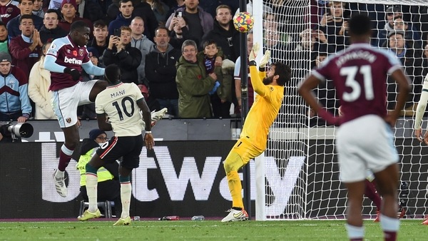 West Ham 3-2 Liverpool - recap