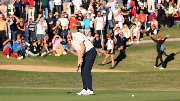 Thomas Pieters of Belgium wins the Portugal Masters