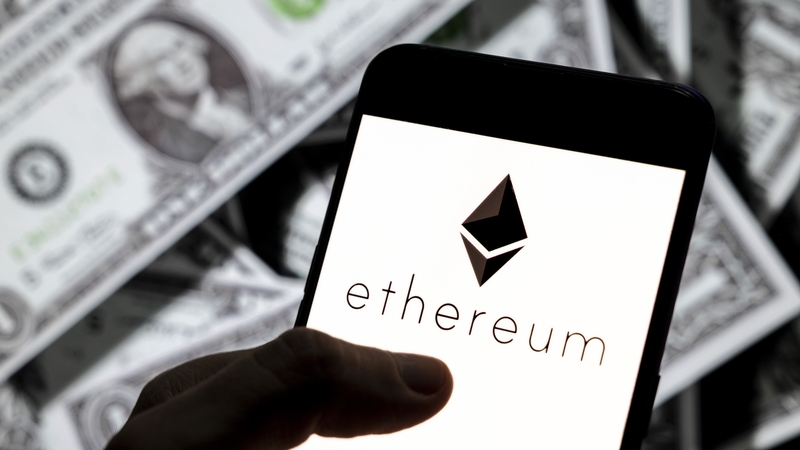 Ether - which underpins the ethereum network - is sitting at a record top of $4,768.07 today