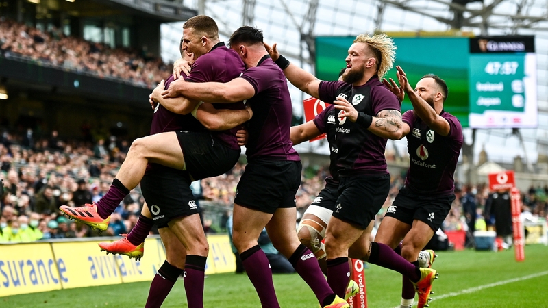 Ireland showed an evolution in style in their 60-5 win against Japan