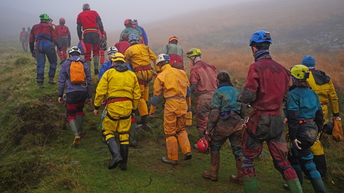 More than 240 people were involved in the the operation, and at least eight cave rescue teams from around the UK