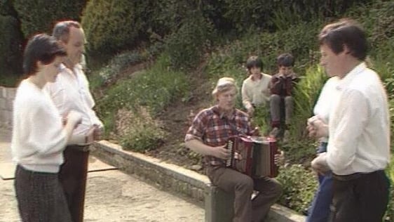 Set dancers in Bailieboro, County Cavan (1986)