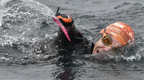 Theo Curin is doing the 122km swim to raise awareness of environmental pollution