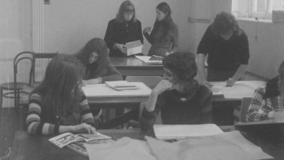 National College of Art students, 1971.