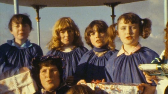 Christmas Carol Singers in Bray, County Wicklow (1981)