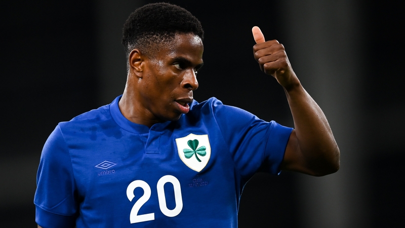 Chiedozie Ogbene starts for Ireland