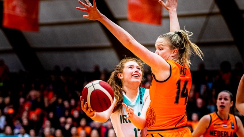 Claire Melia was Ireland's top scorer