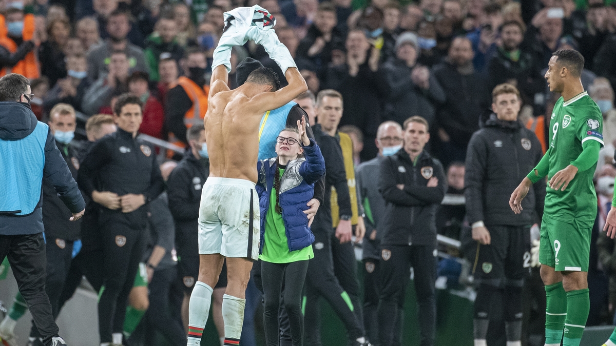 Dream night for Ronaldo superfan