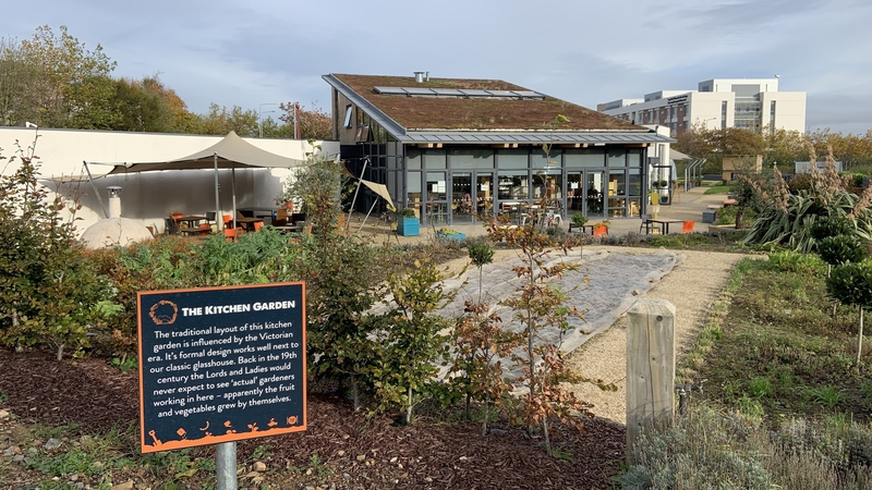 Grow HQ's cafe and grounds in Waterford