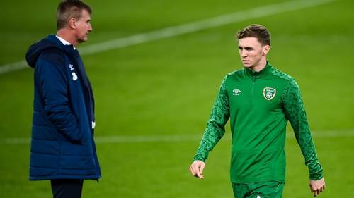 Jack Taylor (R) has been called up by Stephen Kenny